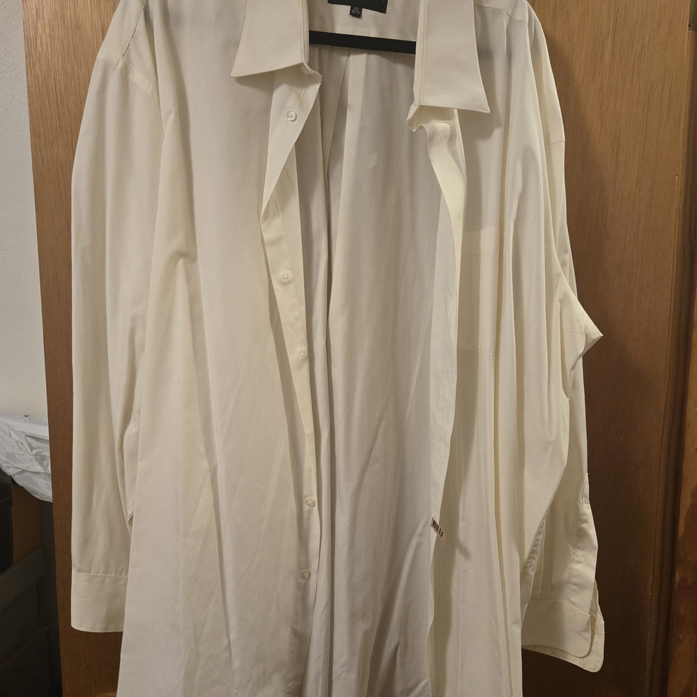 Beverly Hills Polo Club Cream Men's Button Down Shirt